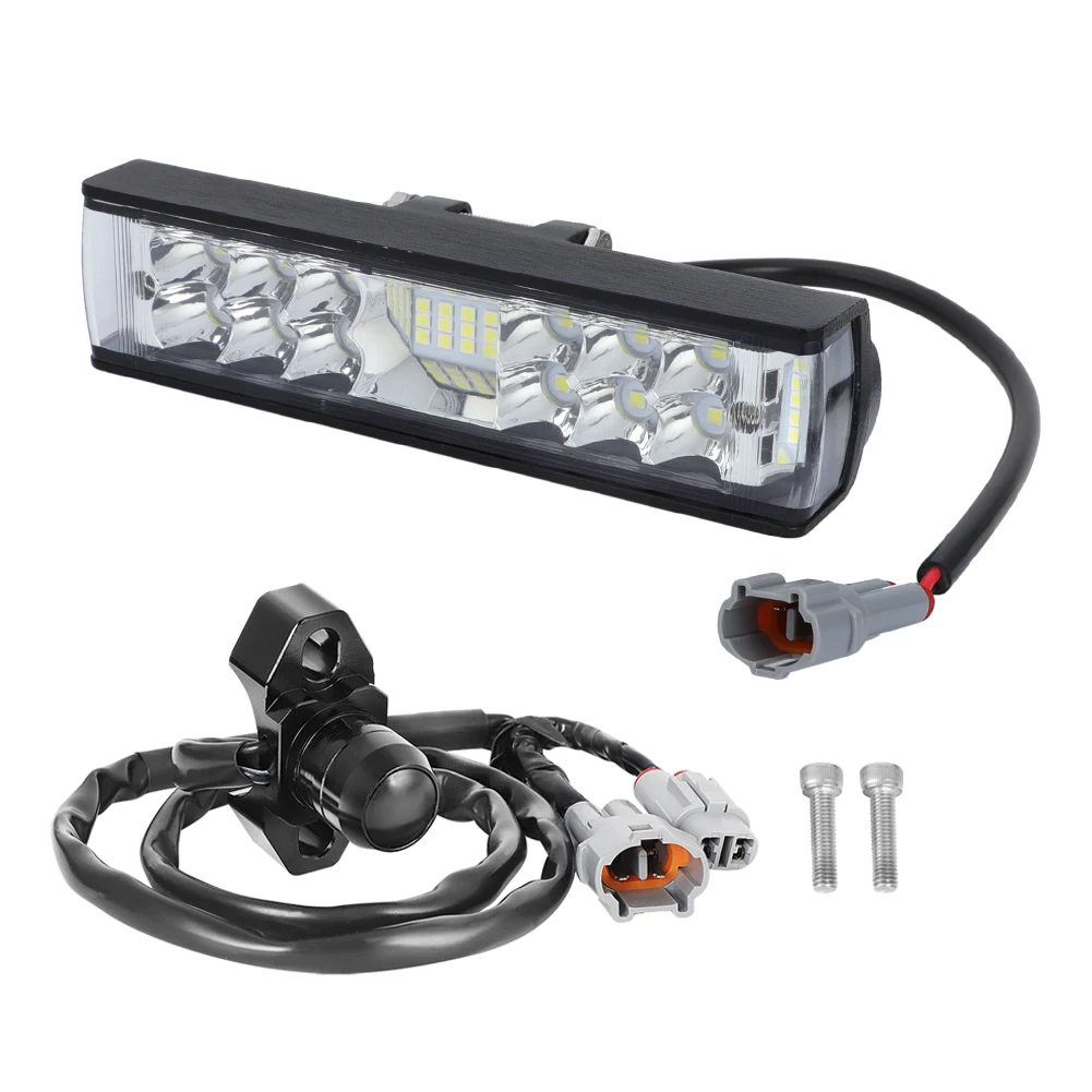 LED-Scheinwerfer-Licht und Plug&Play-Schalter-Set für Sur Ron Surron Bee X Segway X260, wasserdichter Off-Road-Fahrrad-Stirnlampenstecker