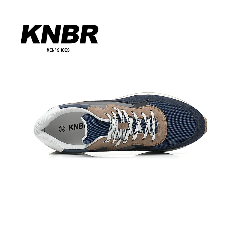 KNBR Sneakers Casual 2024 scarpe da ginnastica da uomo scarpe comode in pelle per camminare escursionismo Jogging Sport uomo scarpe da ginnastica