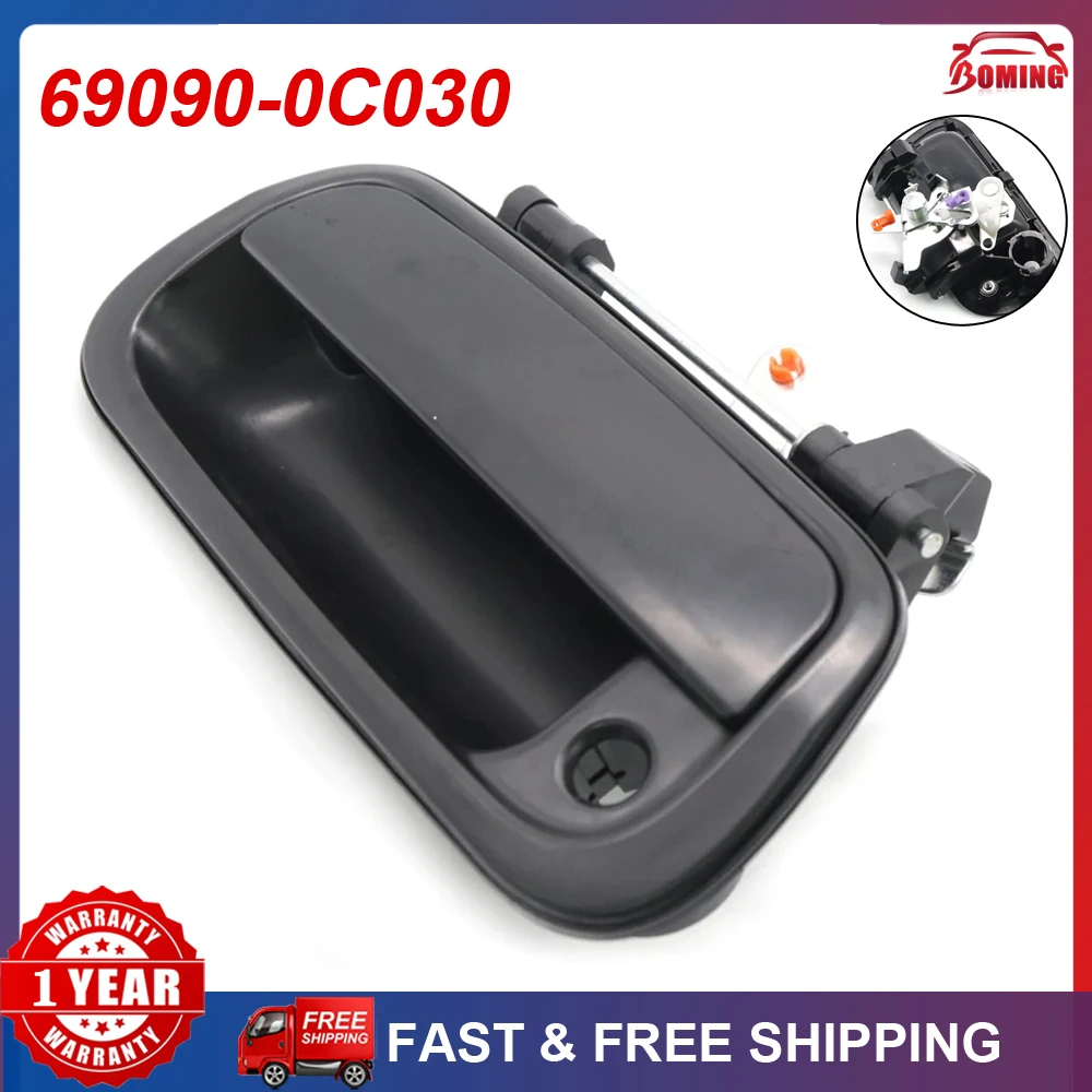 New Black Rear Door Exterior Tailgate Handle 69090-0C030 For Toyota Tundra 2000-2006 69090-0C030-C0 690900C030C0 69090-0C010