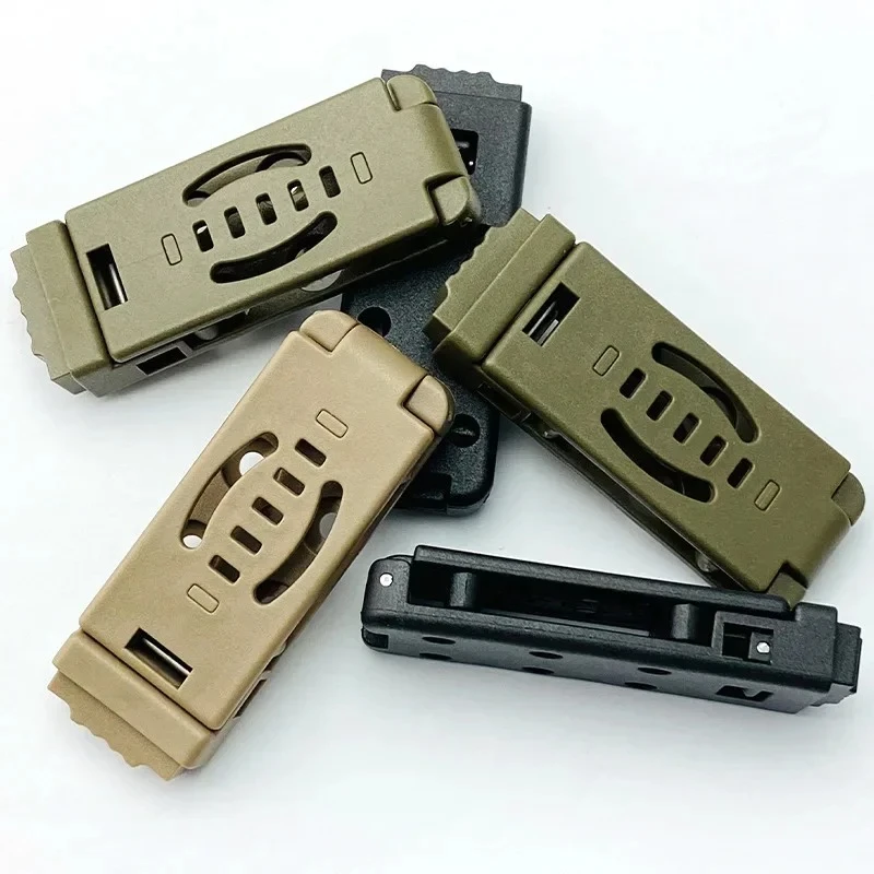 DIY Scabbard Waist Clip Knife Sheath Clip Holster Belt Buckle KYDEX Making EDC Clip Camping Mag Pouches K Sheath Back Clip