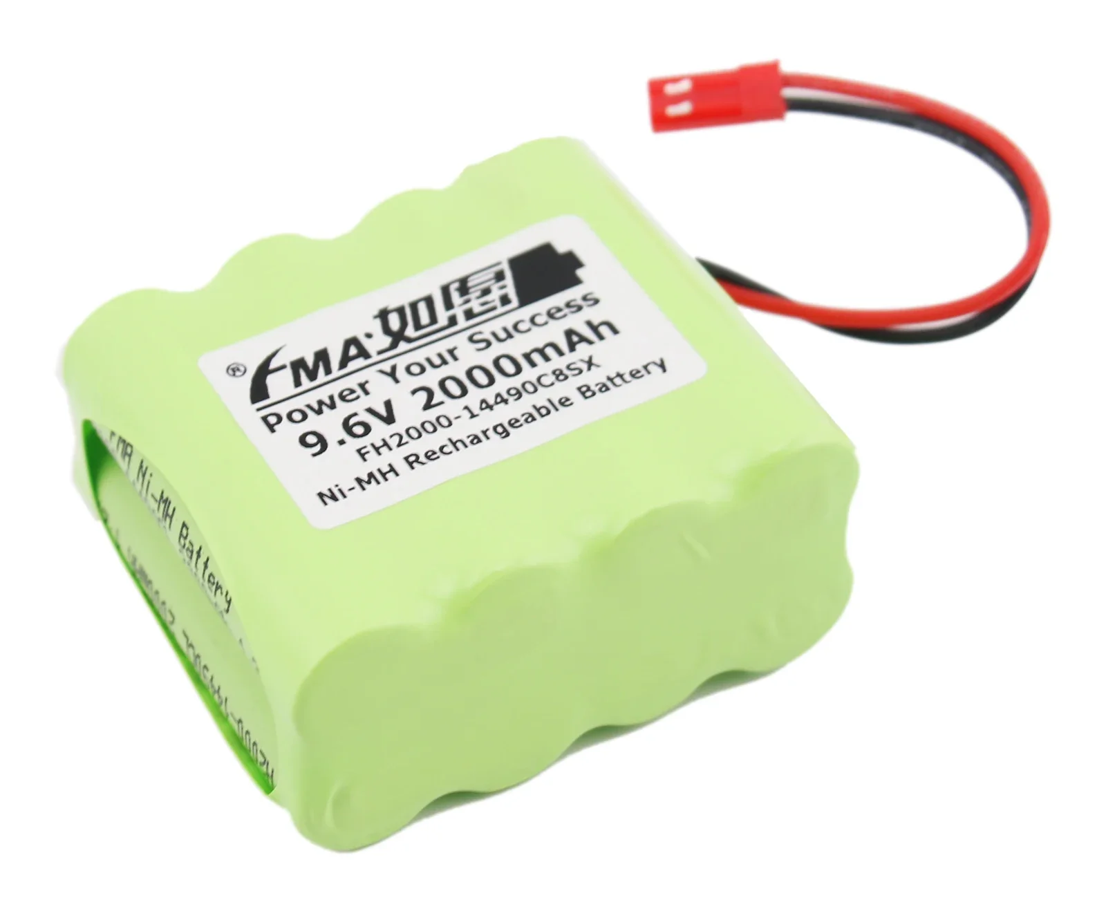 Перезаряжаемая батарея Ni-MH 9,6 в 1200-2000 мАч для модели игрушечного автомобиля, самолета, инфузионного насоса