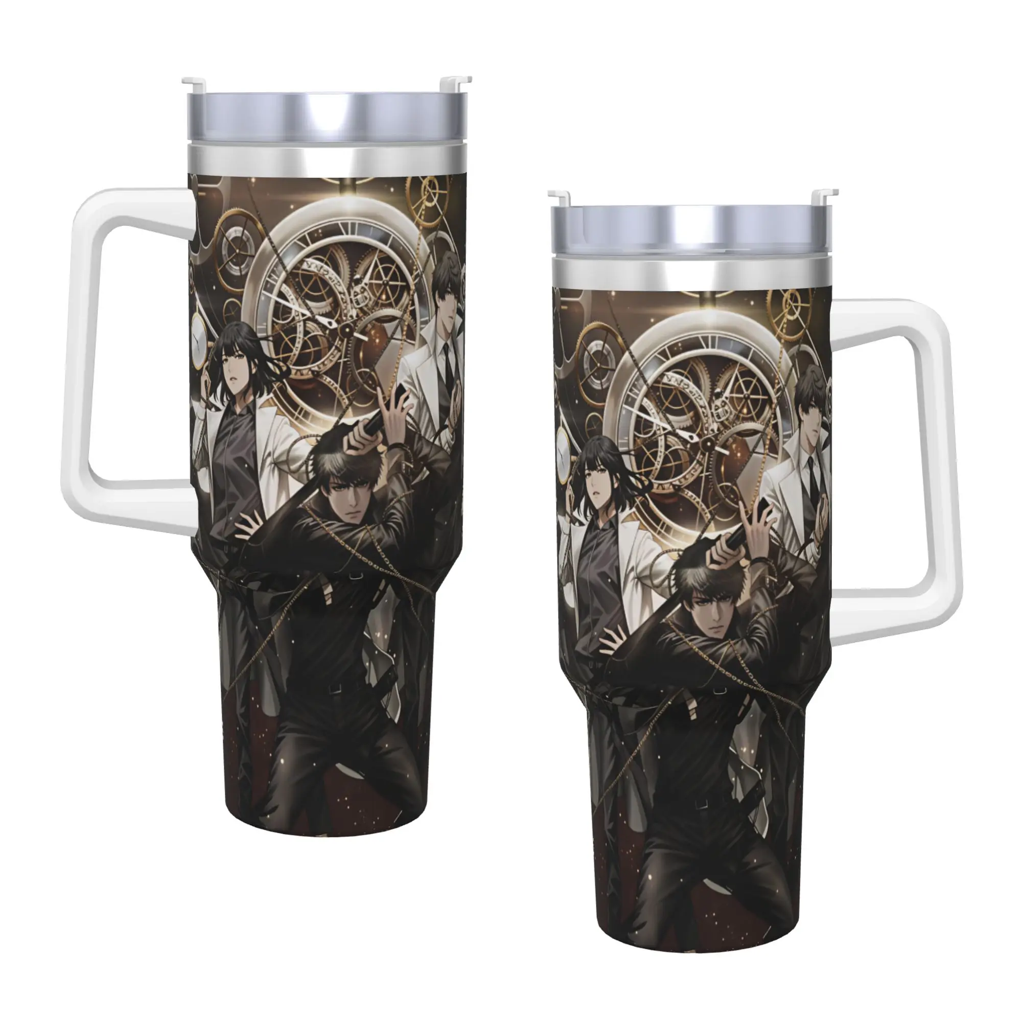 Omniscient Readers Viewpoint Tumbler  Hot Drinks Water Bottle Keep Heat Stainless Steel Coffee Mug Design Driving Car Mugs