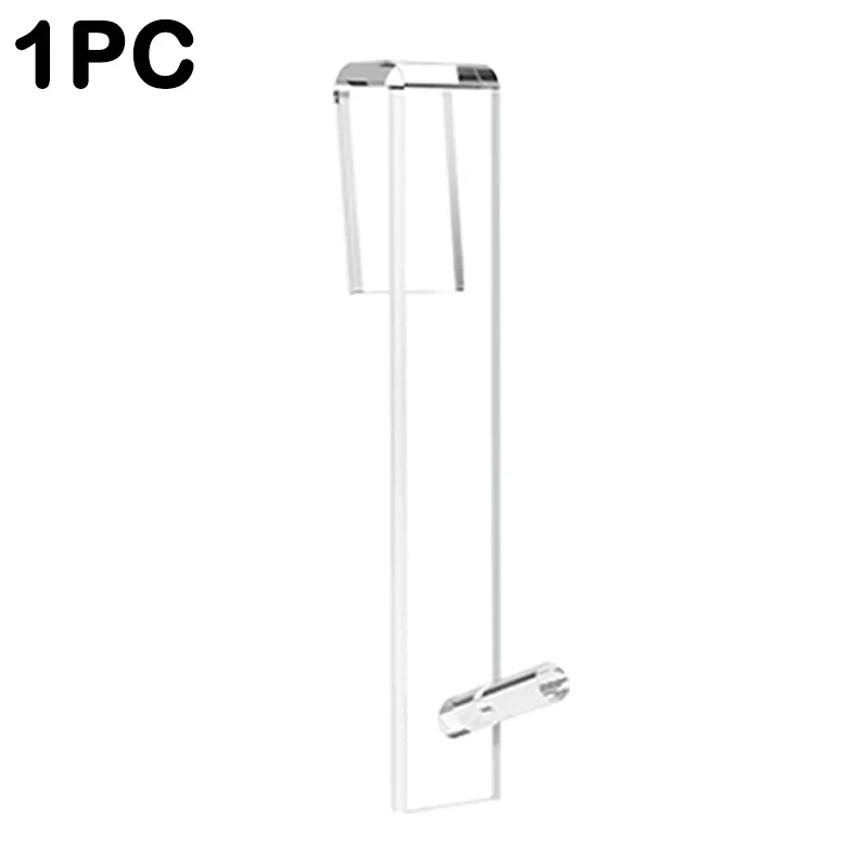 Acrylic Bathroom Shower Door Hook Over Glass Door Shower Towel Rack Punch-Free Bathroom Bathrobe Hanger Towel Hooks