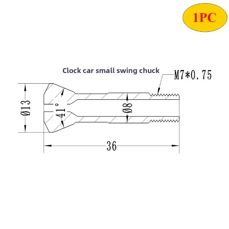 Precision Spring Split Collet Chuck 0.3–4mm Clamping Range Replacement Sleeve for CNC Automatic Instrument Lathe