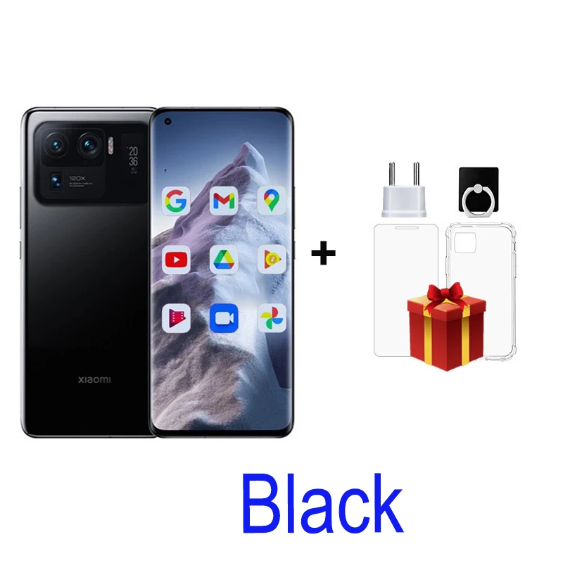 MIXiaomi 11 Ultra 5G Smartphone Global firmware HyperOS 1.0  50MP Camera 6.81” Display AndroidSnapdragon 888