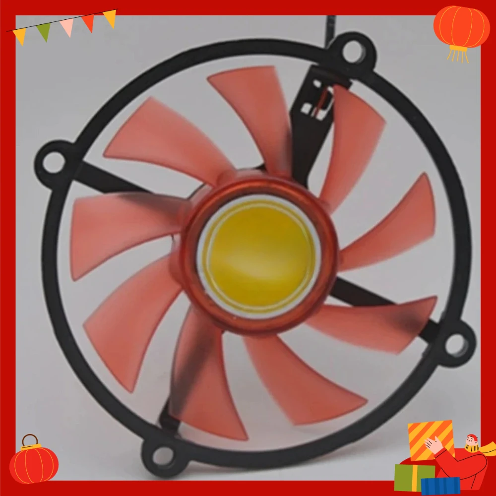 For ASL R128015DM 8015 Round Ball Bearing Graphics Card Cooling Fan Heatsink (WYH001)