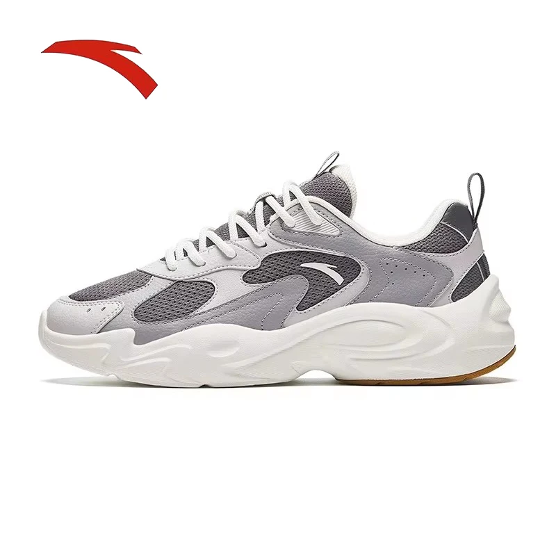 

ANTA Style | Retro Contrast Dad Shoes Men's Mesh Breathable Comfortable Casual Shoes Trendy Versatile Sports Shoes