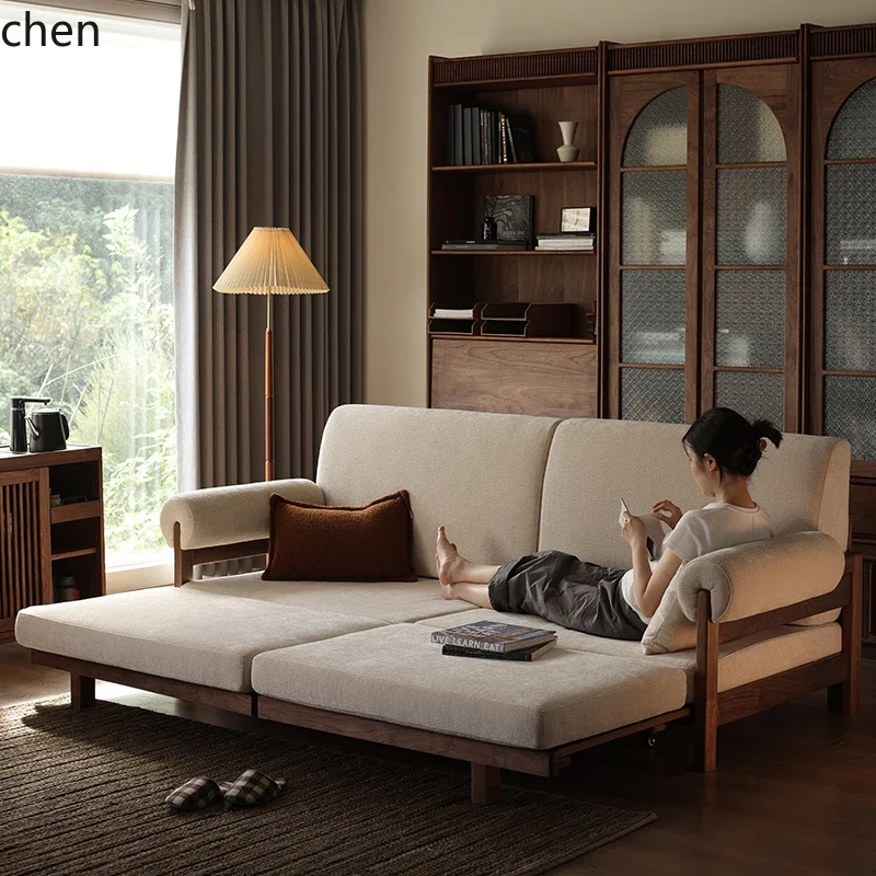 sf-1  folding split pull-out dual-purpose sofa bed living room multi-functional home accessories