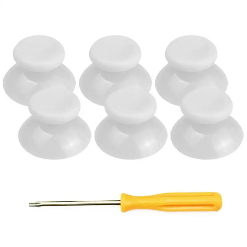 7pcs/set Replacement Thumbsticks For XBOX 360 Controller 3D Analog Stick Joystick Repair Kit For Xbox 360 Controller Accessories - Image 4