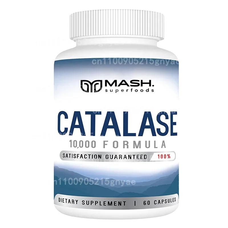 60-Count Catalase 30000 Capsules | Hair Supplement to Boost Strong Hair