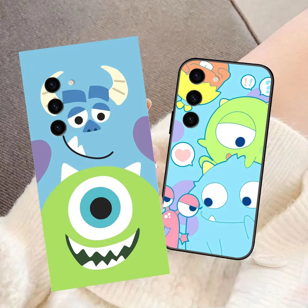 Anime M-Monsters INC Phone Case For Samsung Galaxy S24 S23 S22 S21 S20 FE S10 S10E LITE PLUS ULTRA Case Funda Capa Shell Cover