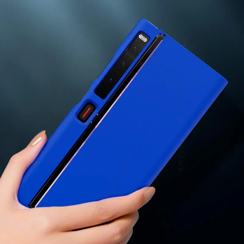 Skin Feel Matte Phone Case For Huawei Mate XS2 Candy Color Hard PC Protective Cover For PAL-AL00 Fundas Ultra Slim Phone Cover