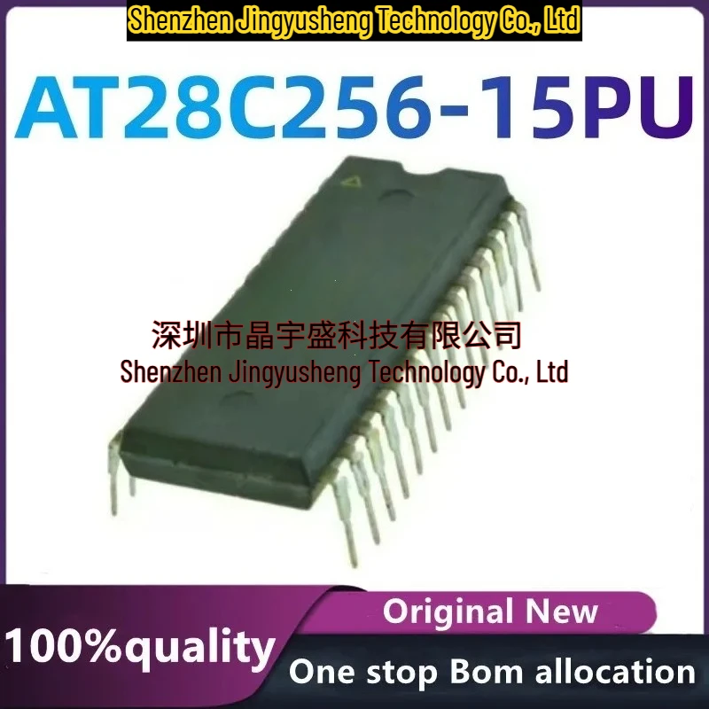 

New Original AT28C256-15PU AT28C256-15 AT28C256 28C256 DIP-28 AT28C256-15PC AT28C256-15PI IC Integrated Circuit In Stock