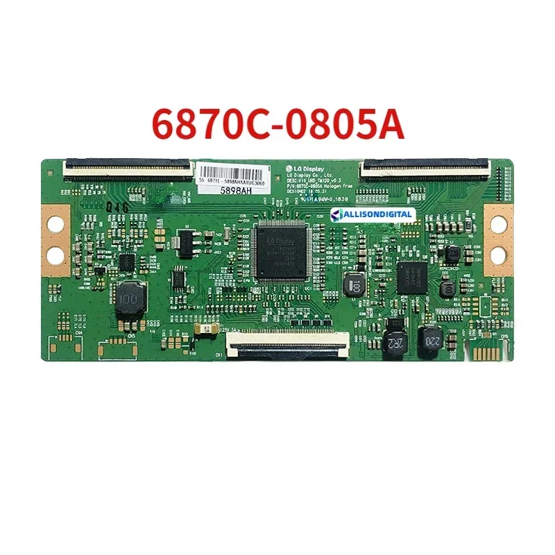 Original T-Con Board 6870C-0805A V19_UHD_TM120_V0.3 is for 6871L-5926A 6871L-6394A 6871L-5898A 6871L-6394B TV Logical Board