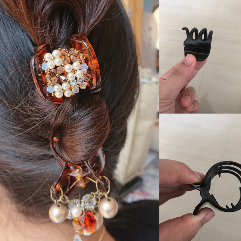 4cm Hair claws Hairpins Trendy Hair Clip For Women Girl Accessories Hair  Turtle/black /colorful ACC32