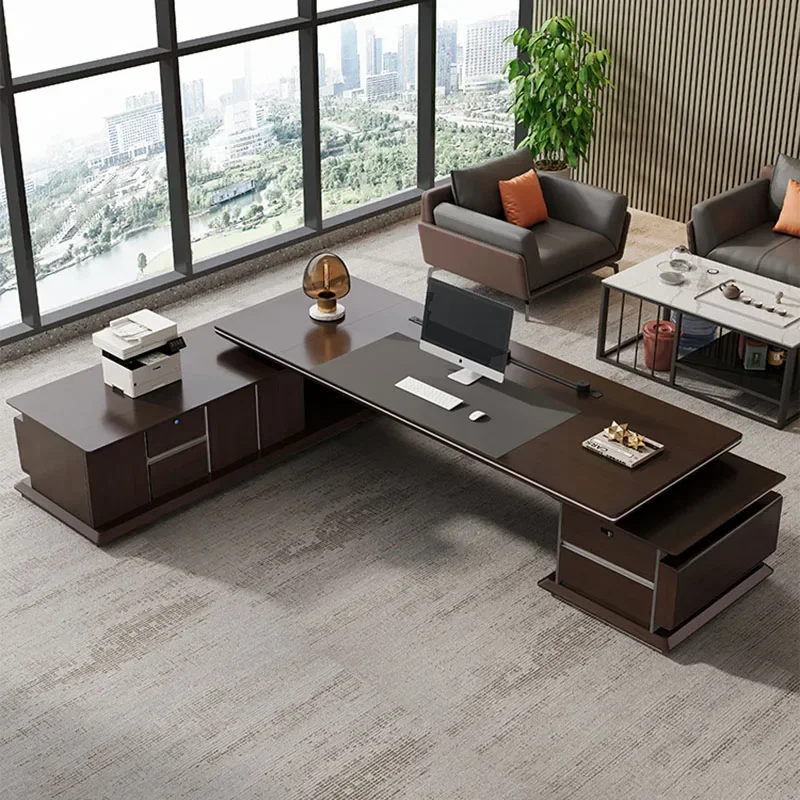 Aesthetic Executive Office Executive Desk Reading Minimalist Table Computer Tables Coffee Reception Tavolino Hotel Furniture