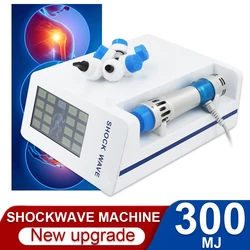 Professional Shockwave Therapy Machine para ED Tratamento Massageador de Fascite Plantar 300MJ Instrumento de Onda de Choque Cotovelo de tênis