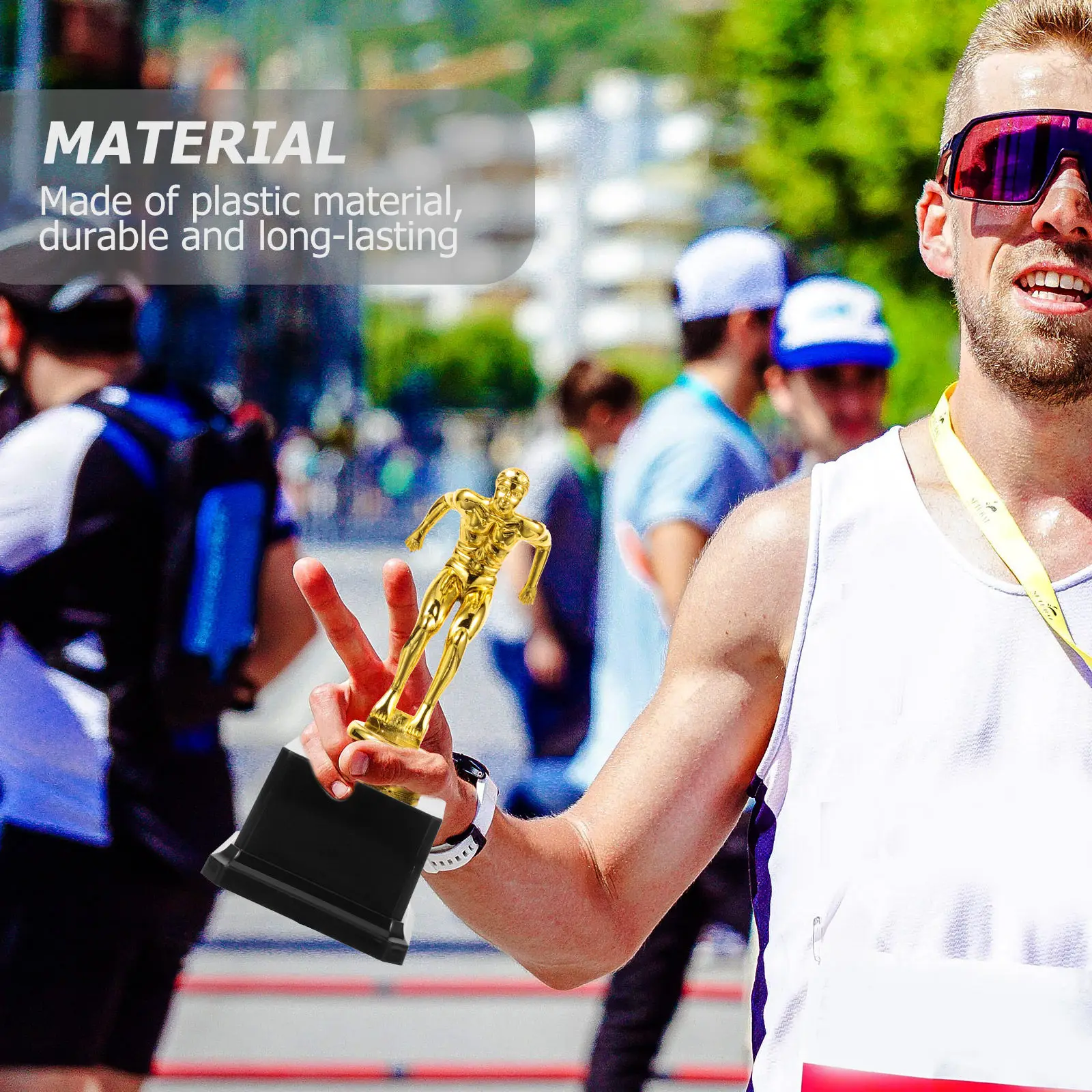 Plastic Diving Trophy Small Sports Award Trophy Cup Diving Match Gift Decoration for Teens Sports Gifts Teens Gift