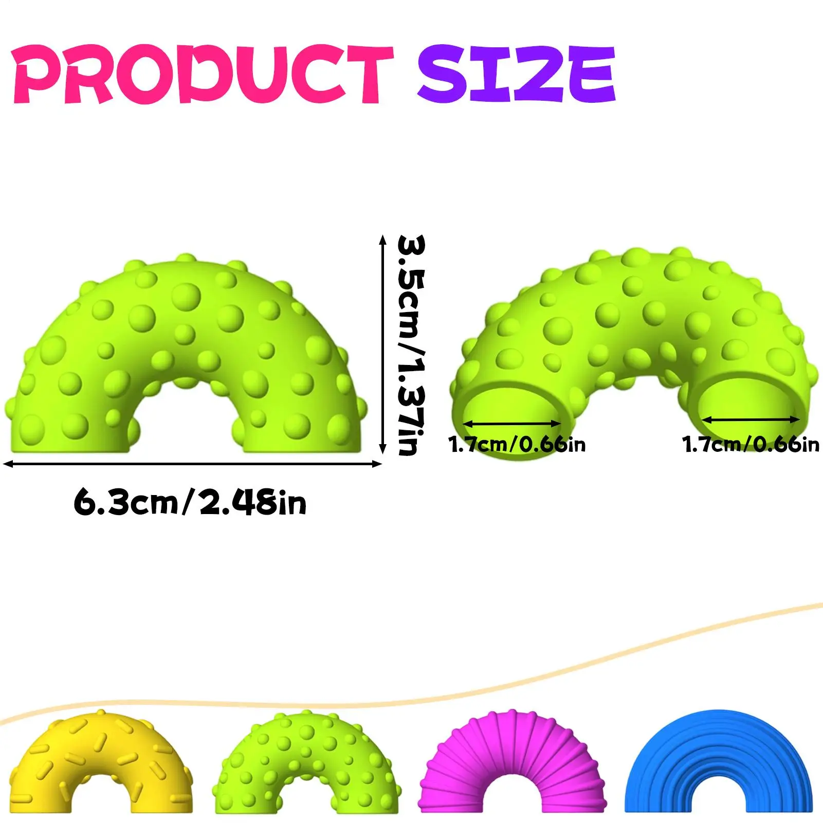 Textuur Fidget Speelgoed Tactiel Zintuiglijk Speelgoed Voor Kinderen Siliconen Kalmerende Fidget Stress Reliever Voor Jongens Meisjes Reizen School