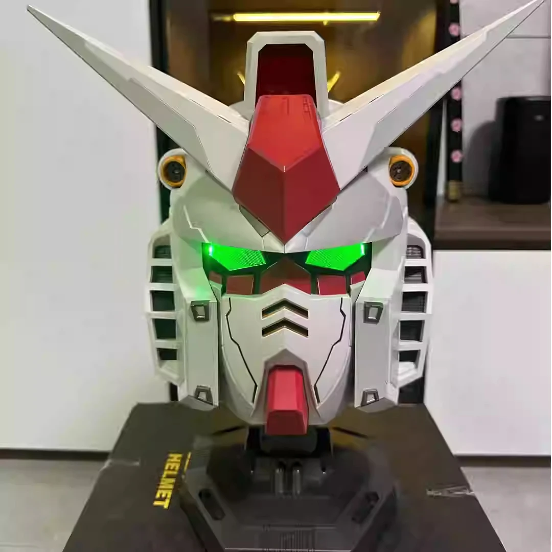 バンダイ-子供向けのガンダムアクションフィギュア,収集可能なロボットキット,高品質,47x49x33cm,bnコレクション,クリスマスプレゼント,ガンプラRx-78