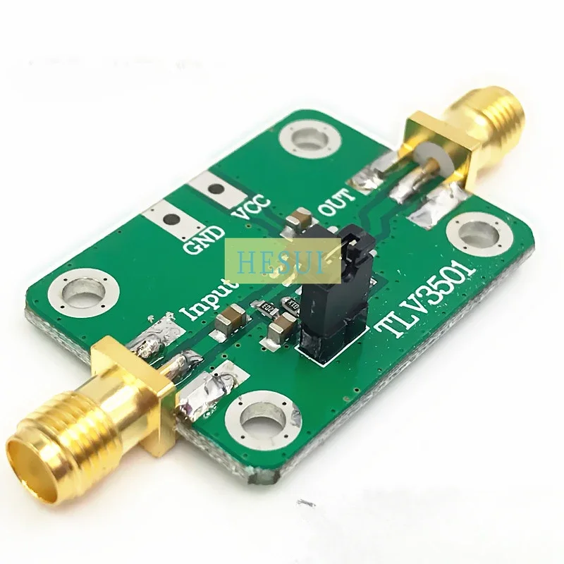 TLV3501 high-speed waveform comparator frequency meter front-end shaping module