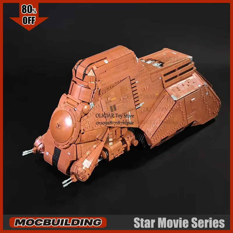 Star Movie UCS MTT MOC Building Blocks Customized Technology Bricks Troop Carrier Model Spaceship Collection Display Toys Gifts