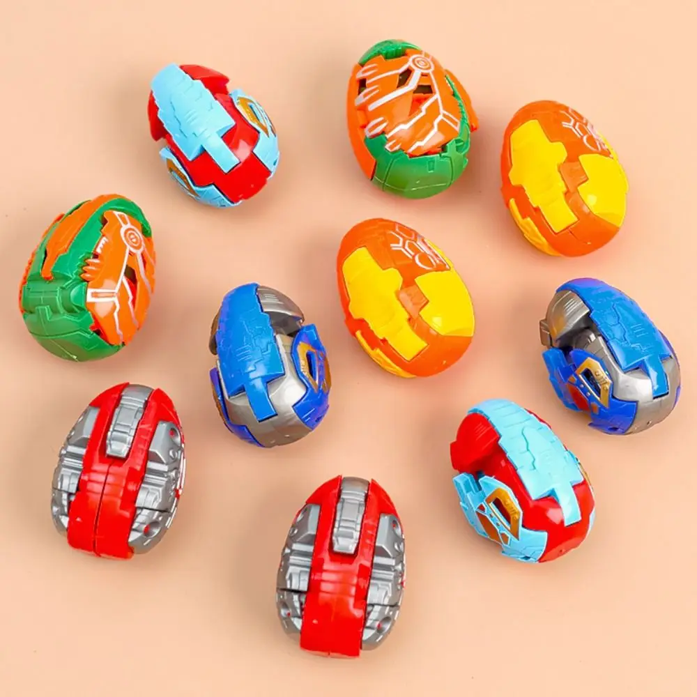Dinosaur Model Dinosaur Eggs Transforming Plastic Fun Dinosaur Deformation Robot Early Educational Creative Movable Joint Dino