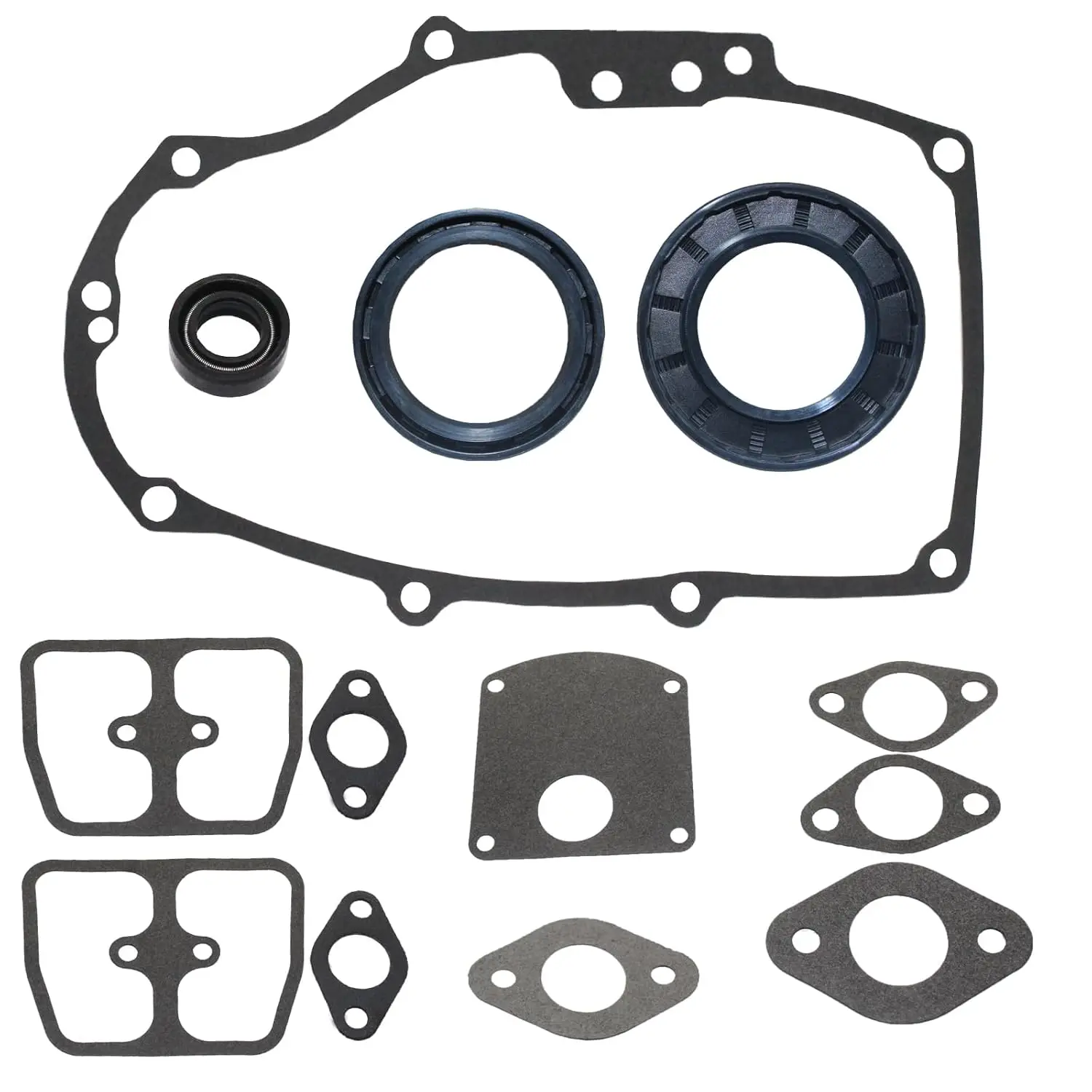 11060-7008 Gasket Crankcase Cove Set Compatible for Kawasaki FH451V FH500V FH531V FH580V FH541V FH500V 4 Stroke Engine Including