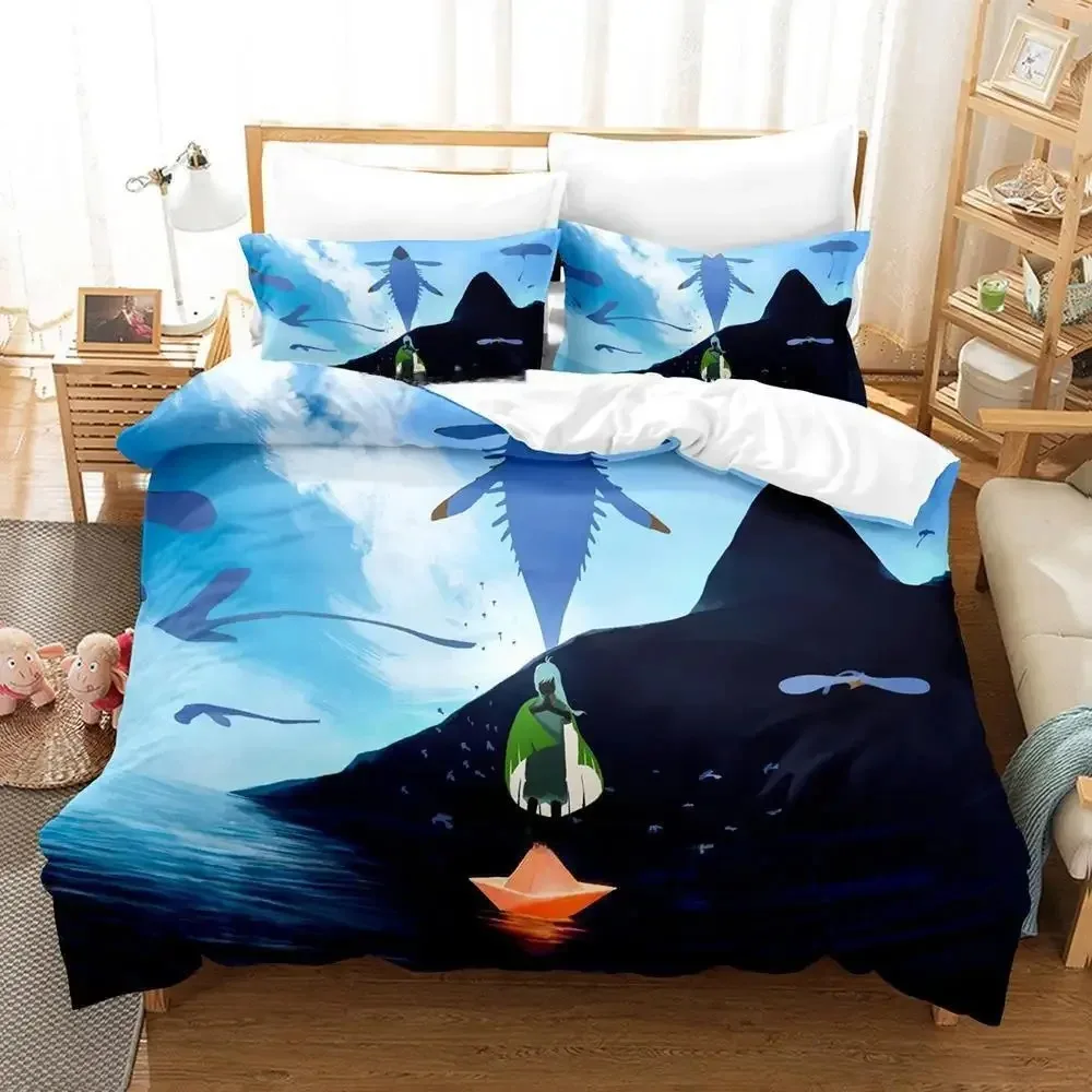 Game SkyChildren of the Light Bedding Set Cartoon Anime three-piece set Adult Kid Bedroom Duvet cover Sets 3D Print anime bed