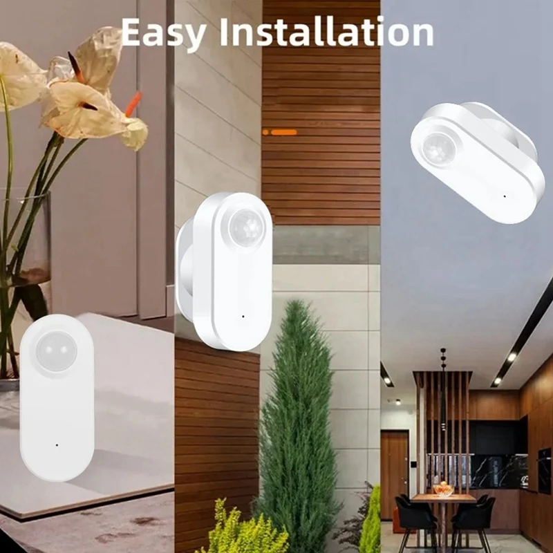 FULL-3 In 1 Sensor Graffiti Intelligence Zigbee PIR Infrared+24GHZ Mm Wave Module+Light Sensor Human Presence Motion Sensor