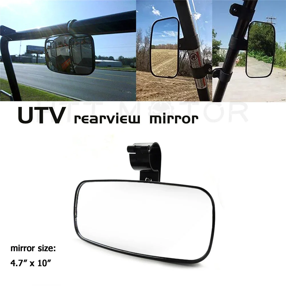 Free Shipping UTV Rear View Convex Mirror for Side POLARIS RZR XP 1000 900 800 RZR 1.75