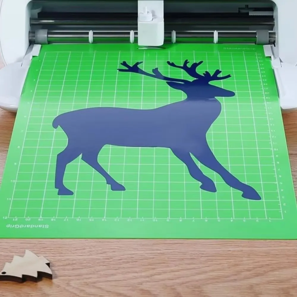 Reusable Adhesive Cutting Mat PVC Cameo Silhouette Lettering Machine Pads Non-Slip Thick Card Stock Cricut Mat For Crafts Sewing