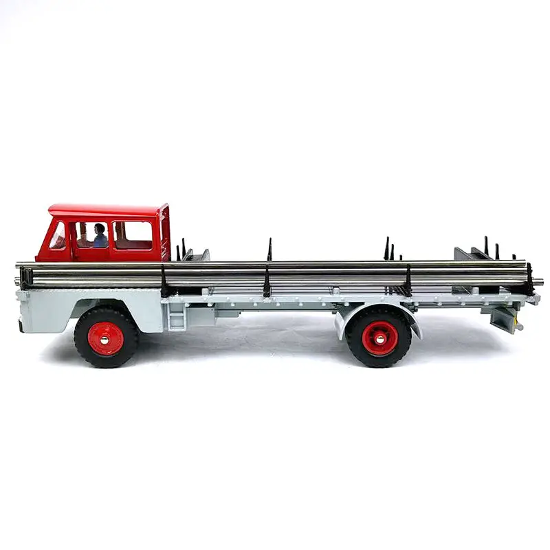 DINKY TOYS 1:43 CAMION SAVIEM Caminhão de plataforma plana Carro de liga Diecasts e veículos de brinquedo Modelo de carro em miniatura em escala para crianças