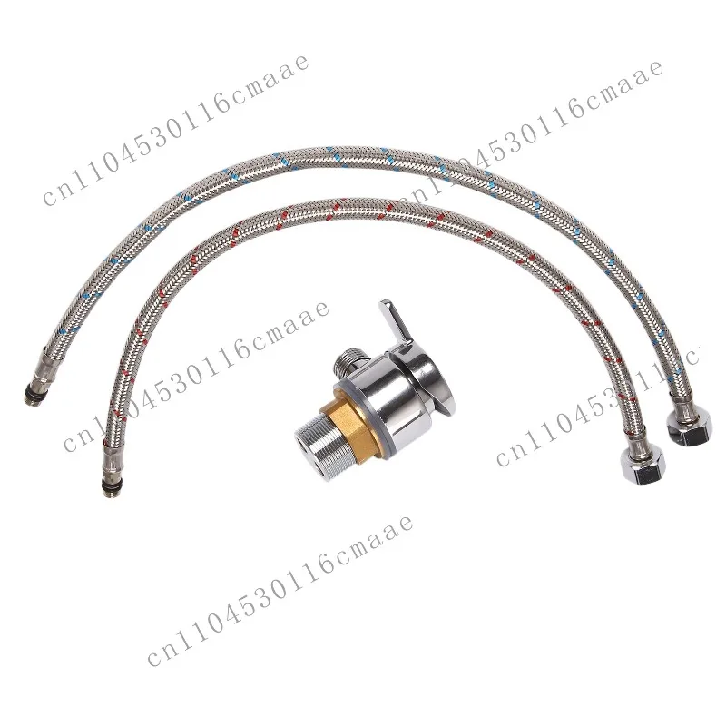 

Shower Hose Valve Shower Faucet Hot & Cold Water Thermostatic Mixer Mixing Valve Suitable for RV and Yachts