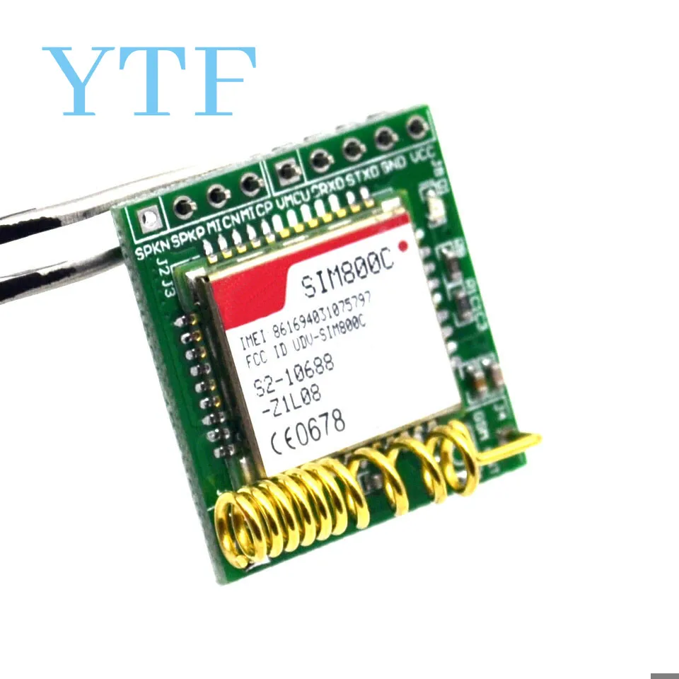 SMS/MMS GSM | SIM800C Module GPRS Wireless Communication Module Super SIM900A Development Board Module