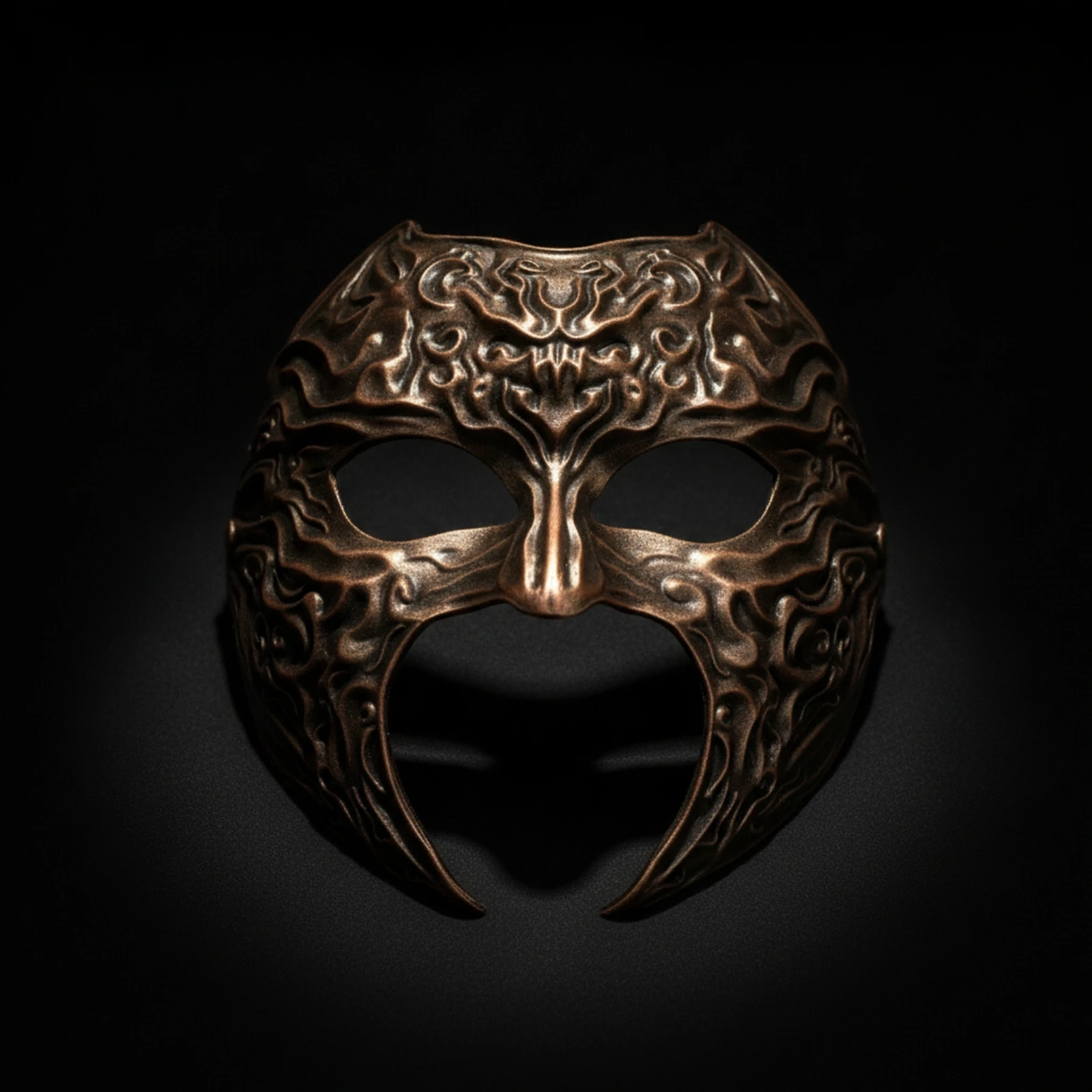 Dragon Masquerade Mask Rigid Half Face Dragon Mask One-Size Realistic for Cosplayers, Halloween, Cosplay