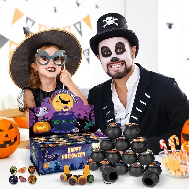 Trick Or Treat Toys 대량 할로윈 감각 장난감 보육 활동을 위한 무취 재사용 가능한 대화형 게임 교실 보상