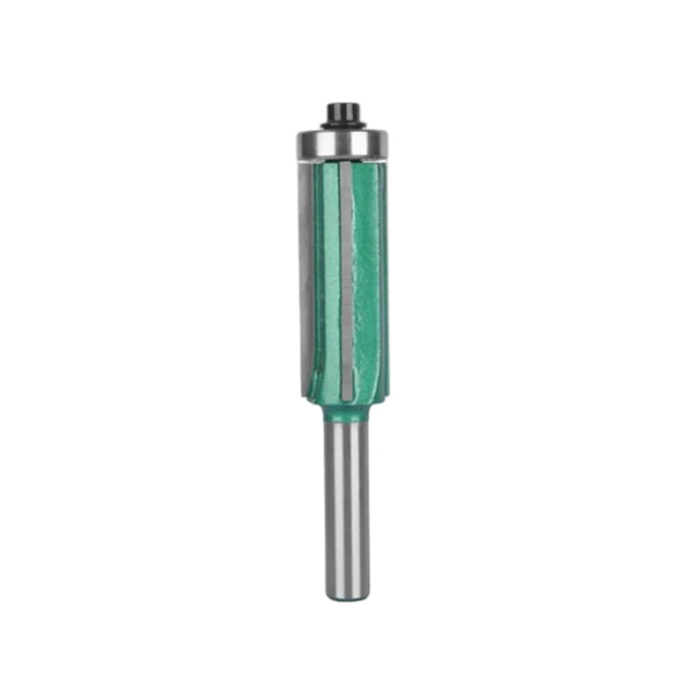 Flush Trimmer Milling Cutter For Craftsmanship 8mm Shank Router Bit Double Bearing Design Edge Trimming Bit Electric Router Bit