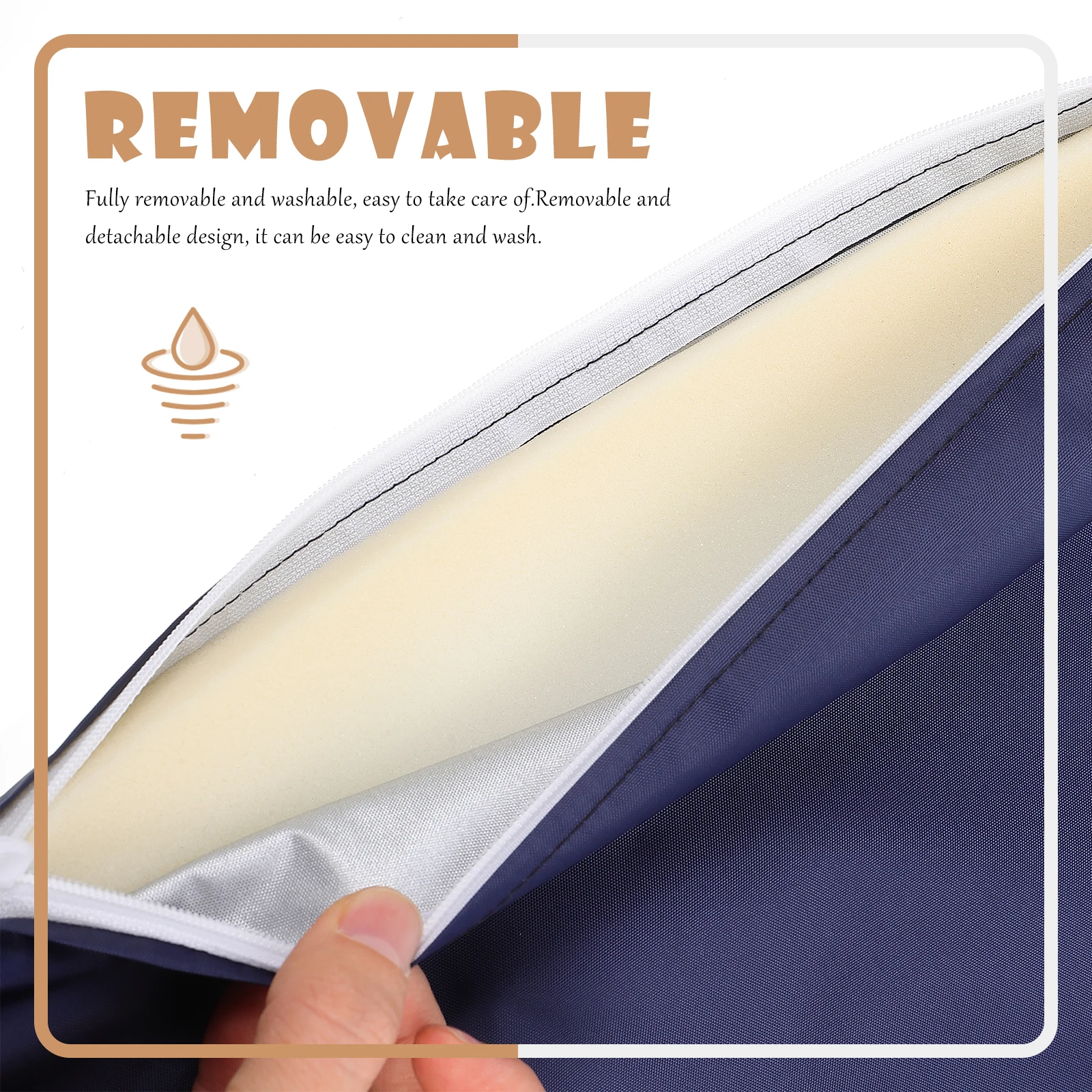 

Cat Bed Waterproof Pet Tent for Indoor Cats Teepee Dog The Pets Navy Small Dogs