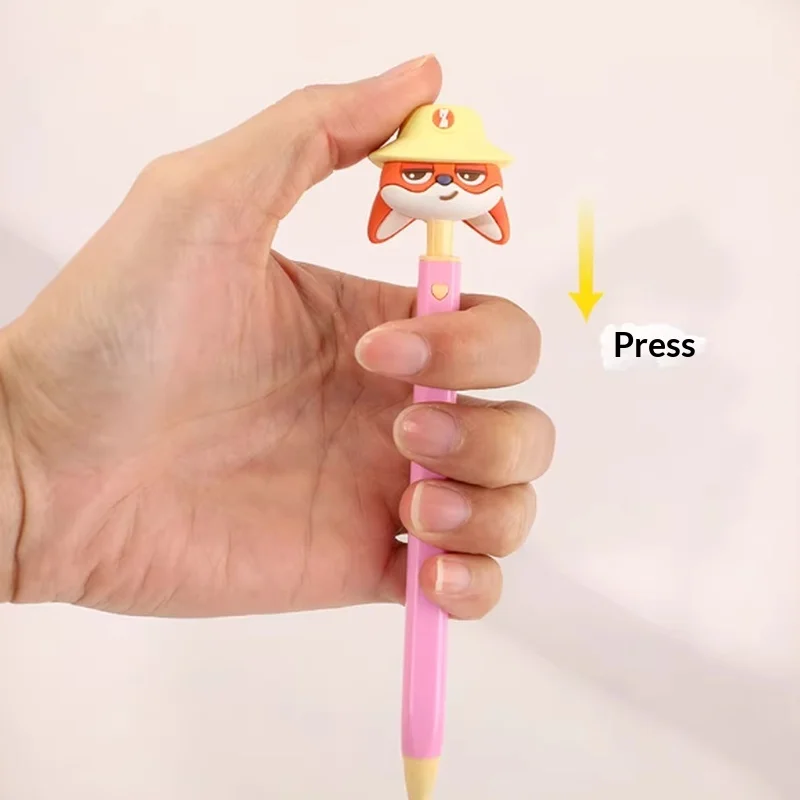 Official Disney Zootopia 2 Click Ballpoint Pen Surprise Box Blind Box Gary Detox Pen Nick Judy