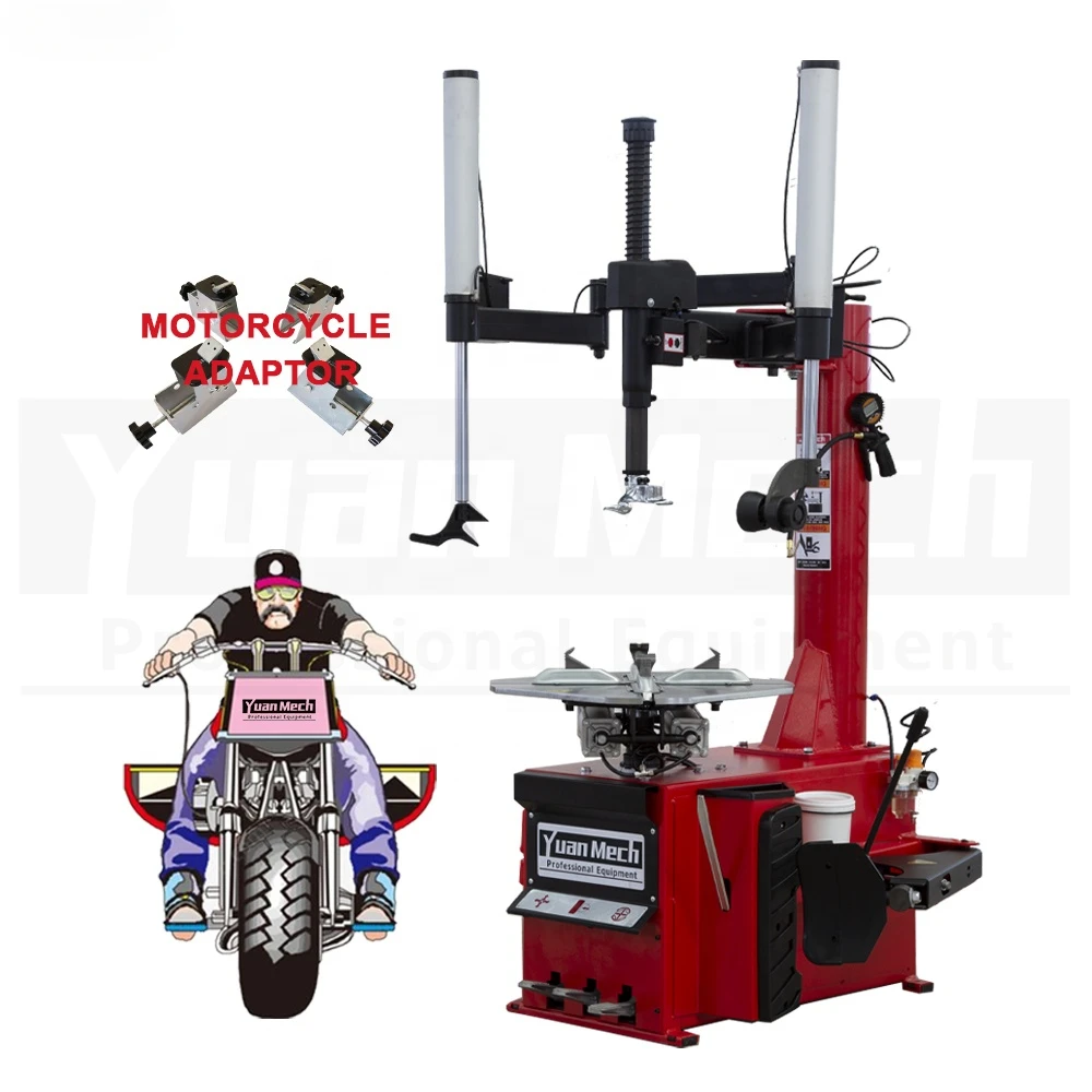 

Hot Sale Tyre Changing Machine YuanMech C9552M Professional Fully Automatic for Motorcycle