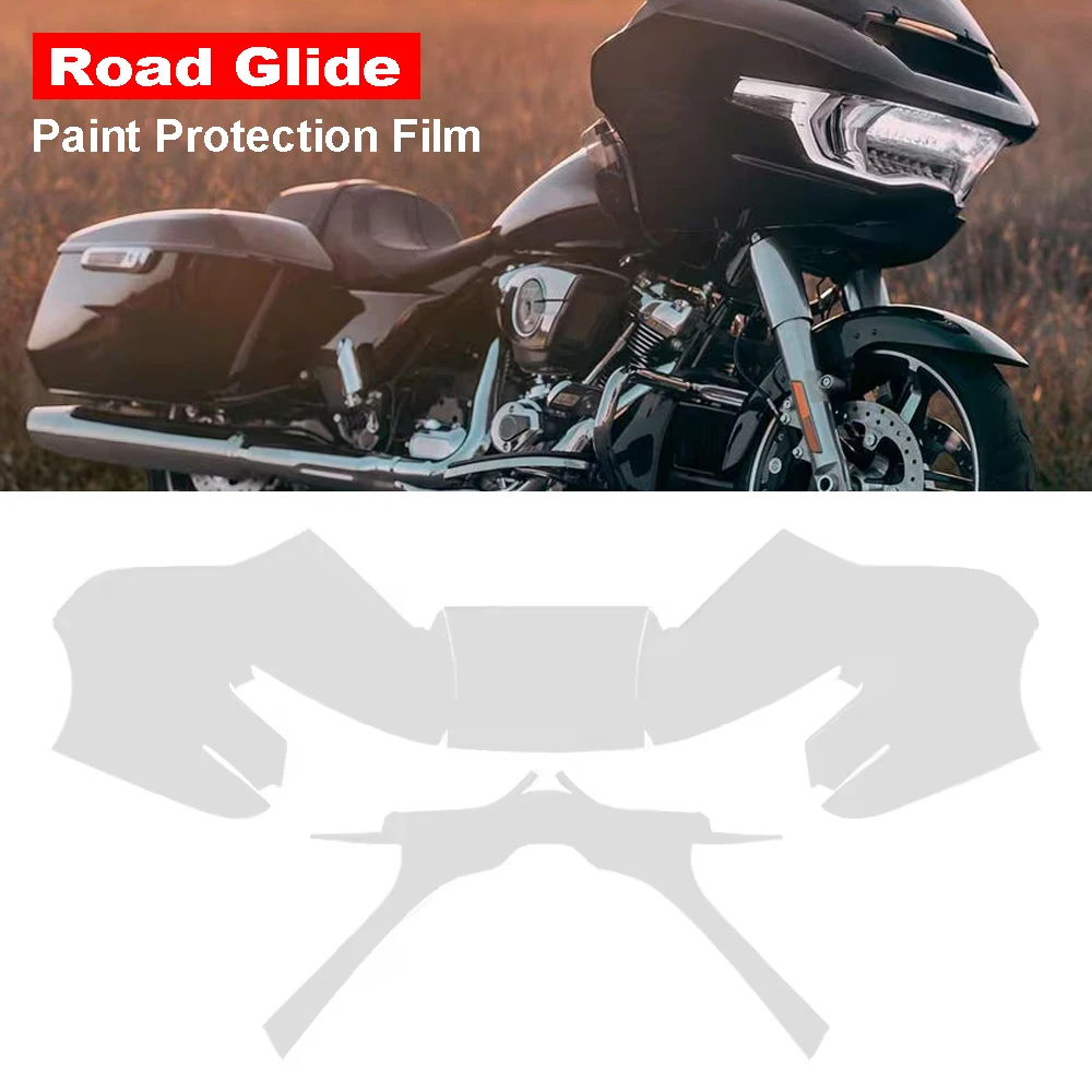 

For Harley Touring Road Glide PPF Paint Protection Film Road Glide TPU Anti-scratch Motorcycle Body Protection 2024-2025