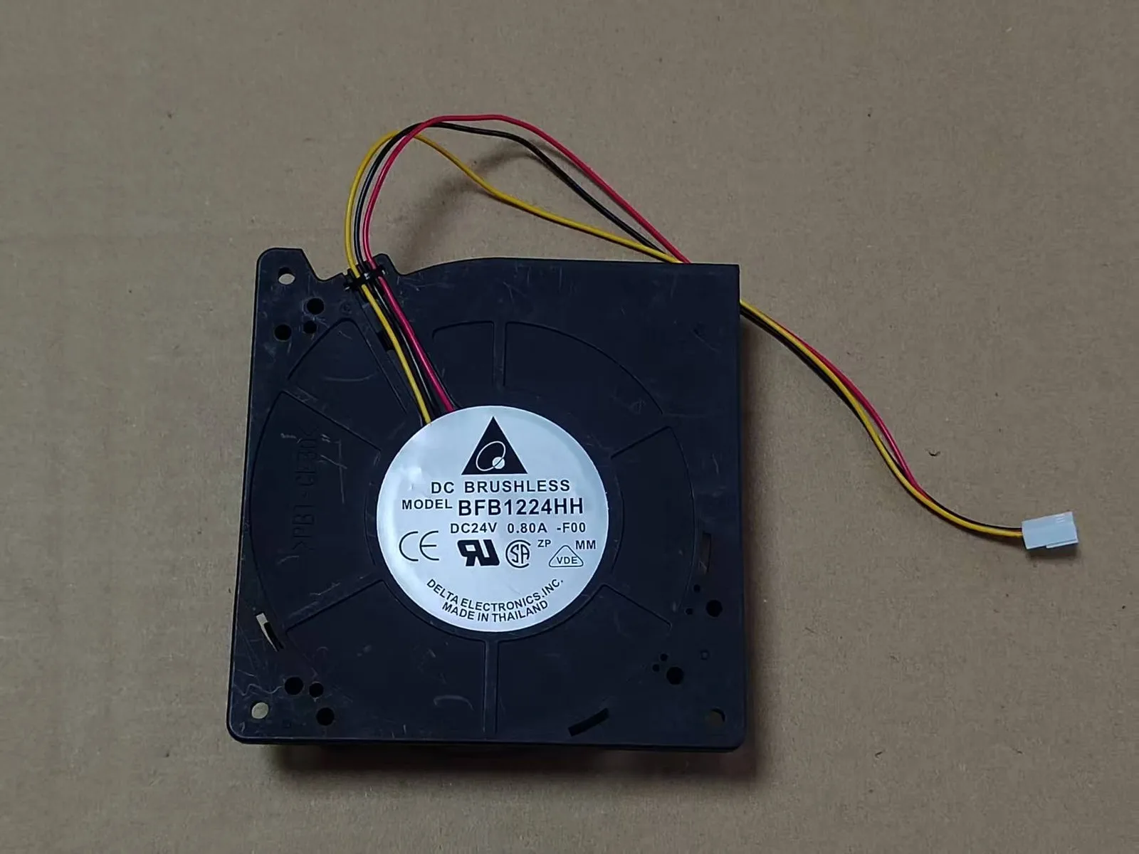 

FOR Delta BFB1224HH 12032 24V0.80A Turbo Centrifugal Fan Double Ball Blower 3pin