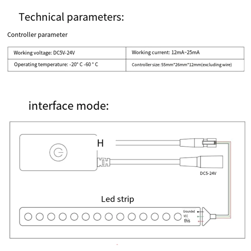SP643E-DC-24V-PWM-2.4G-RF-Remote-LED-Controller-Bluetooth-For-DIM-CCT-RGB-RGBW-RGBCCT-LED-Strip-Y41A