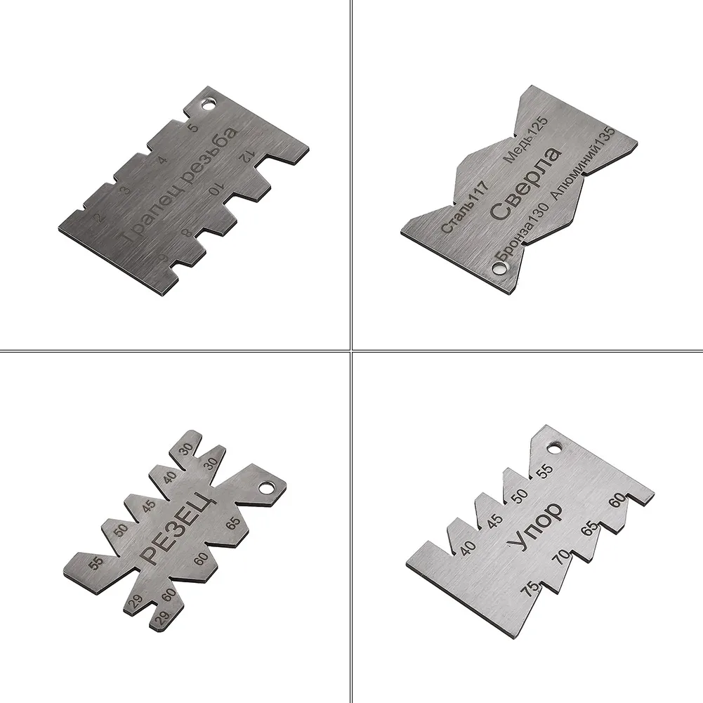 Thread Cut Gauge Stainless Steel Angle Arc Model Measuring Lathe Tool Angle Detection Template Meter Woodwork/metalworking Ruler