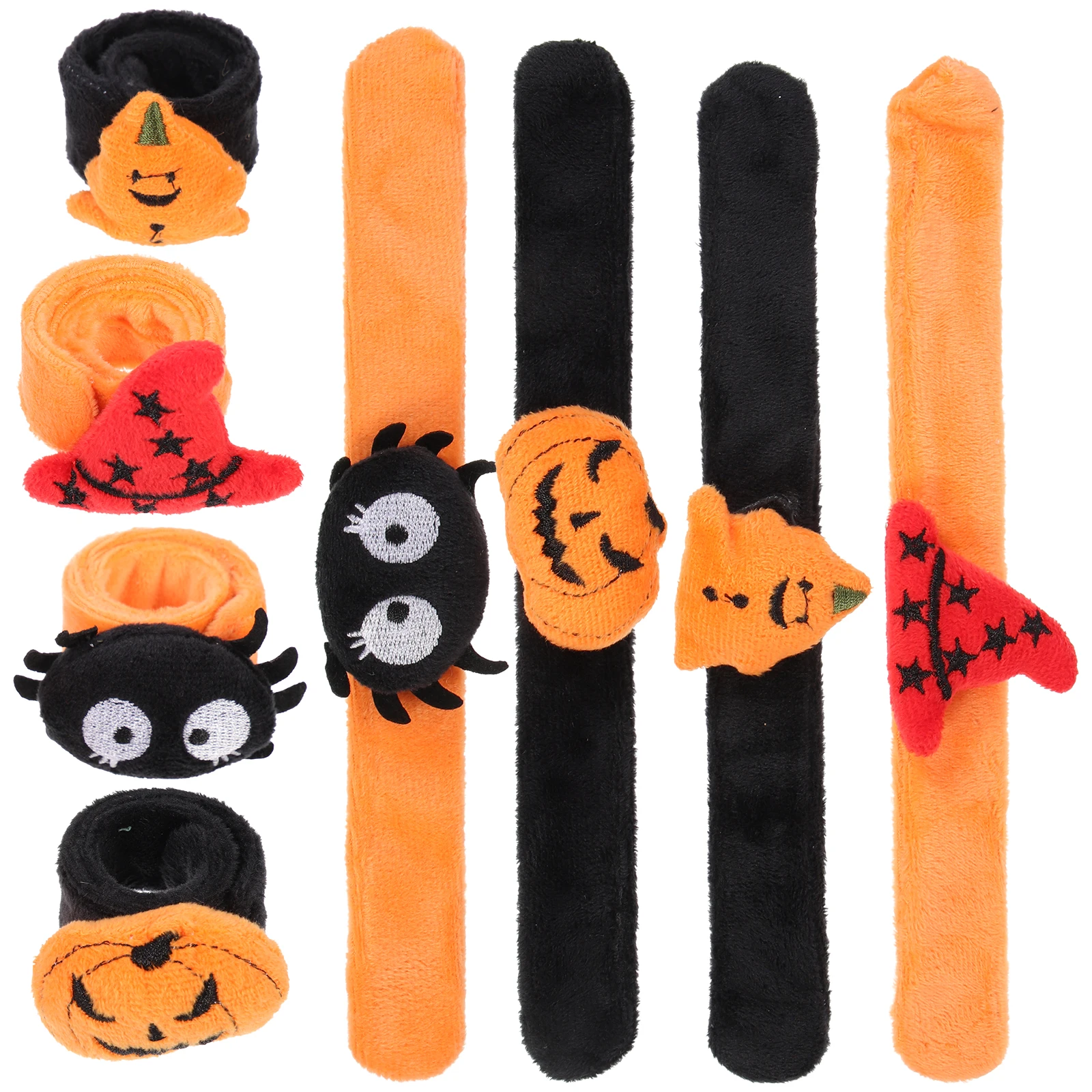 

8Pcs Slap Bracelets Safe Materials Comfortable Wear Long Time No Pain Discomfort Kids Party Gifts Carnival Prizes
