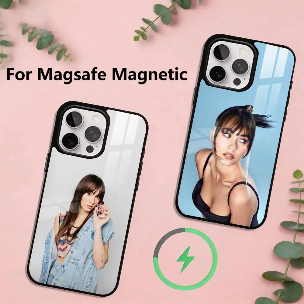 

Singer A-Aitana Phone Case For iPhone17,16,15,14,13,12,11 Plus,Pro Magnetic with Magsafe Wireless Charging