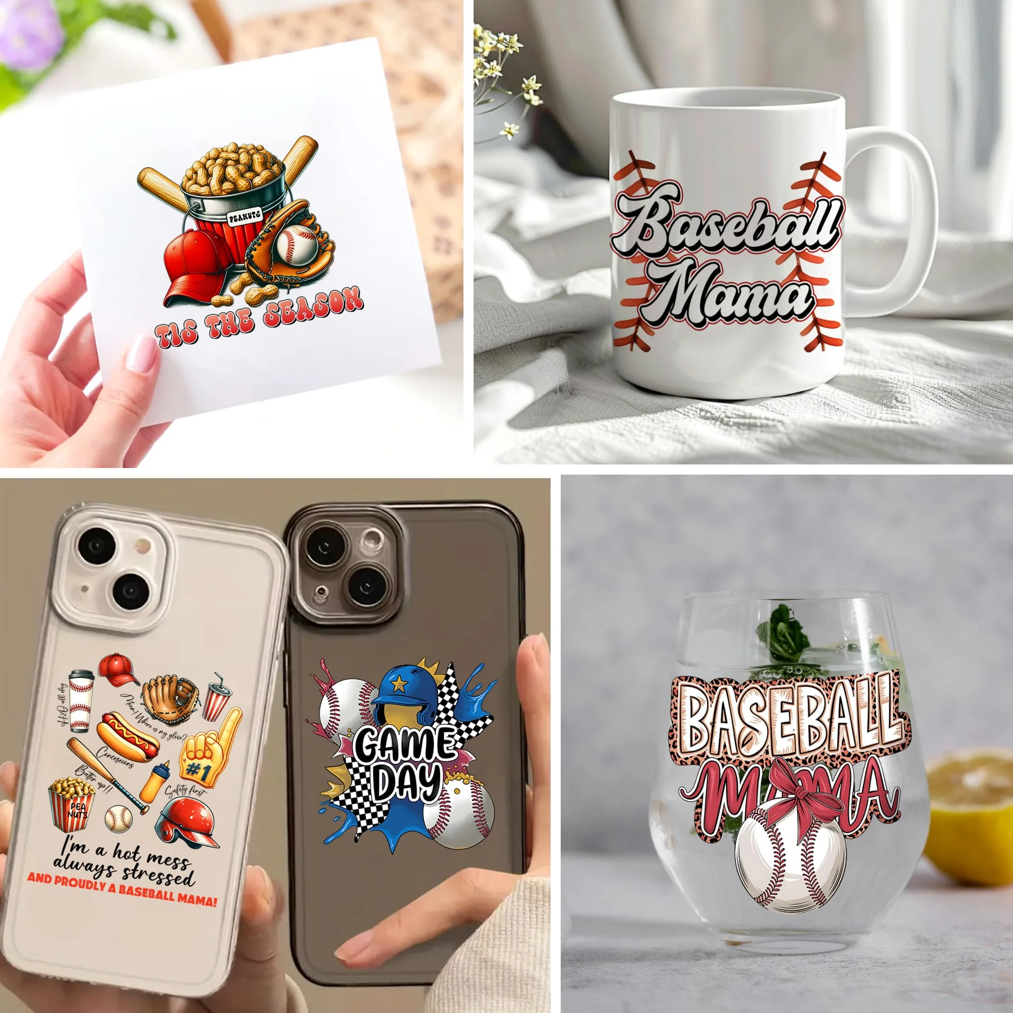 32 تصميم جديد قصة عيد الميلاد UV DTF كأس يلتف ل 16 أوقية مقاوم للماء UV DTF نقل ملصق نظارات القدح لتقوم بها بنفسك عيد الميلاد ملصق مائي التفاف #2