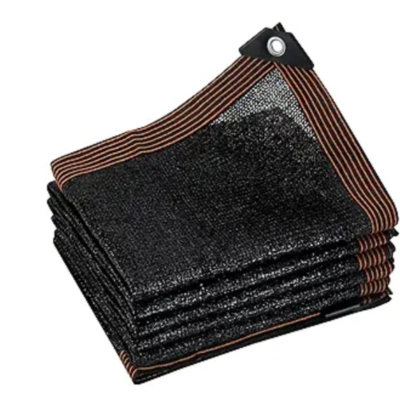 Anti UV Koffie Bruin HDPE Zonnescherm Zeil Gazebo Sunblock Schaduwdoek Zonnescherm Netting Terras Balkon Scherm Autohoes - afbeelding 2