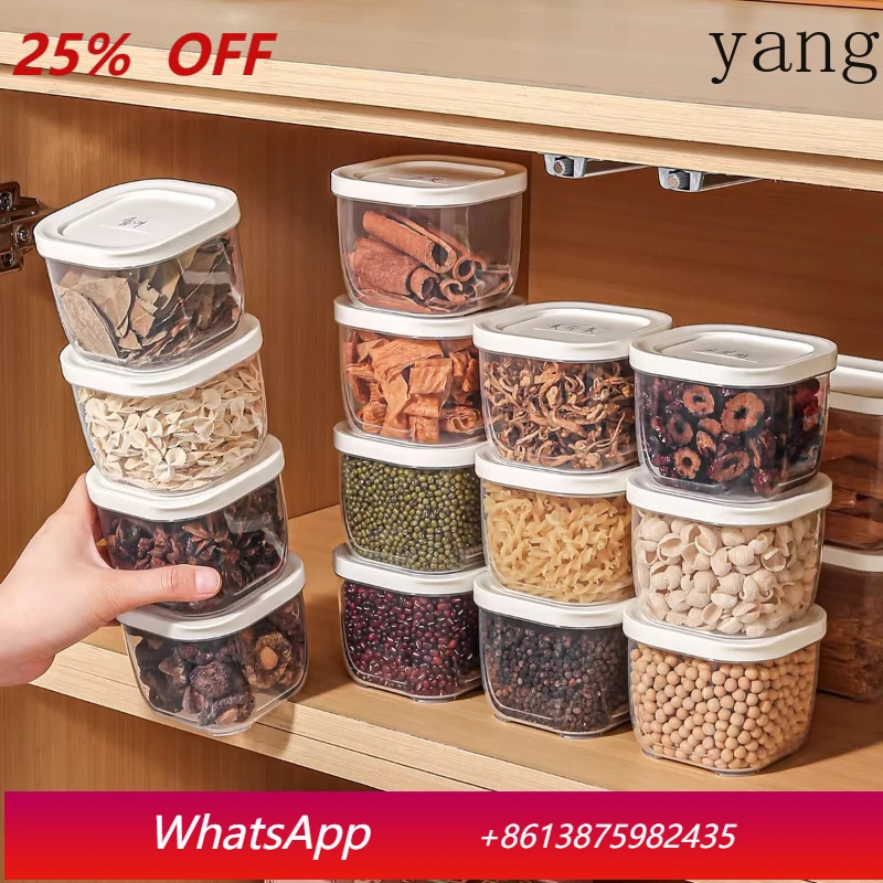 

LTT Kitchen Spice Storage Box Sealed Seasoning Jar